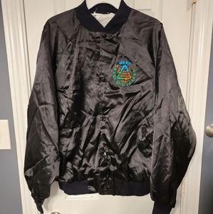 Vintage Satin Bomber - XL